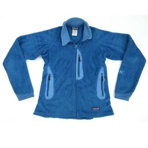 Patagonia Women's Blue Fleece Jacket
